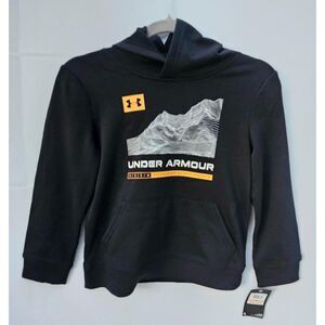 Under Armour Youth Small Black Hoodie NWT |Originators of Performance Sweatshirt
